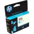 HP Tinte CZ130A 711 cyan