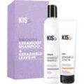 Kis Keratin Infusion System Haare Smooth Duo Set KeraMoist Shampoo 300 ml + KeraShield Leave-in 150 ml 1 Stk.