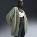 Nike Sportswear Phoenix Cozy Bouclé Oversize-Strickjacke (Damen) - Grün