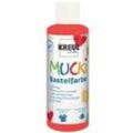 KREUL Bastelfarbe MUCKi rot 80ml Flasche