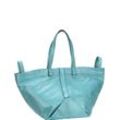 Liebeskind Berlin Shopper Damen Leder, blau