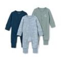 3 Baby-Pyjamas - Creme - Baby - Gr.: 86/92