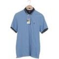 Hackett London Herren Poloshirt, blau, Gr. 52