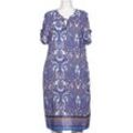 Peter Hahn Damen Kleid, blau, Gr. 46