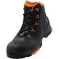 uvex 2 6503243 Sicherheitsstiefel S3 Schuhgröße (EU): 43 Schwarz, Orange 1 Paar