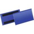 Durable Magnetische Etikettentasche 174207 Blau 150 mm x 76 mm