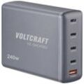 VOLTCRAFT UC-5ACX002 USB-Ladestation 240 W Innenbereich Ausgangsstrom (max.) 5 A USB-A, USB-C® Anzahl Ausgänge: 5 x GaN