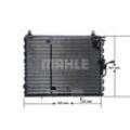 MAHLE Kondensator, Klimaanlage für MERCEDES-BENZ A1248300570 1248301370 A1248301370 AC 150 000S