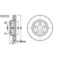 ATE Bremsensatz-Vorderachse Bremsensatz, Scheibenbremse vorne rechts links belüftet 280mm für RENAULT SUZUKI NISSAN 410601605R 41060-9J425 55810-80J51