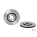 BREMBO Bremsscheibe XTRA LINE vorne rechts links Gelocht/innenbel. 330mm für ALFA ROMEO JEEP (GAC FCA) 2AMV9884AC 51767383 51767384 09.9365.2X