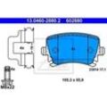 ATE Bremsensatz Bremsensatz, Scheibenbremse hinten rechts links voll 286mm für SKODA SEAT VAG 3C0698451D 3C0698451E 3C0698451F IJF141GM96