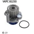 SKF Wasserpumpe mit Dichtungen für SKODA MITSUBISHI VW SEAT JEEP (FAW) (SVW) AUDI FORD CHRYSLER 038121011CX 03L121011GX 1225896 VKPC 81230