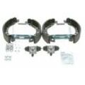 BOSCH Bremsbackensatz KIT SUPERPRO hinten rechts links vormontiert 15,8mm für AUDI VW SEAT 0 204 114 547