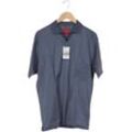 Olymp Herren Poloshirt, blau, Gr. 48