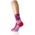 UNDER PRESSURE SOCKX | halbhohe Socken mit Kompression (1 Paar) 39-42 / rose 2 St