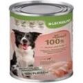 12 x 400 g Lecker.Pet® Luna's 100 % Huhn und Pute Hundefutter Nassfutter