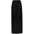 Wide Fit-Plissee-Hose Laura Biagiotti Roma schwarz, 44