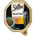 Sheba® Katzen-Nassfutter Selection in Sauce mit Rind und Truthahn 22x 85,0 g