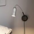 Neo! Flex Hotel II LED-Wandleuchte, alu/silber