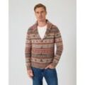 Cardigan mit Jacquard-Muster