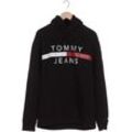 Tommy Jeans Herren Kapuzenpullover, schwarz, Gr. 54