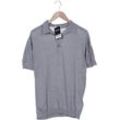 John Smedley Herren Poloshirt, grau, Gr. 52