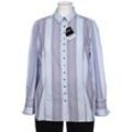 eterna Damen Bluse, blau, Gr. 46