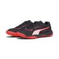 Sneaker PUMA "Solarstrike II Hallen-Sportschuhe Herren" Gr. 39, rot (black fire orchid white red) Schuhe