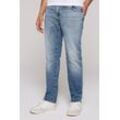 Comfort-fit-Jeans CAMP DAVID Gr. 30, Länge 32, blau Herren Jeans mit zwei Leibhöhen