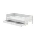 FLEXA Einzelbett mit 2 Schubkästen Flexa White ¦ weiß ¦ Maße (cm): B