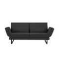 Jette Home Sofa 2,5 Sitzig Jette Wings ¦ schwarz ¦ Maße (cm): B: 202