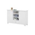 Höffner Kommode Royal White ¦ weiß ¦ Maße (cm): B: 154 H: 104 T: 44