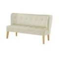 switch Küchensofa Samt Bella ¦ beige ¦ Maße (cm): B: 158 H: 90 T: 72