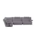 smart Ecksofa Ellen ¦ grau ¦ Maße (cm): B: 338 H: 89 T: 230