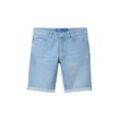 TOM TAILOR Herren Josh Jeans Shorts, blau, Uni, Gr. 30