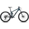 Mountainbike GHOST "Riot Trail AL" Fahrräder Gr. 42cm, 27,5 Zoll (69,85cm), blau (schwarz) für Damen und Herren, Kettenschaltung