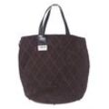 Abro Damen Handtasche, braun, Gr.