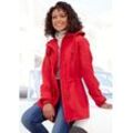 Softshelljacke VIVANCE ACTIVE, Damen, Gr. 34, rot, Softshell, Obermaterial: 100% Polyester, unifarben, casual, figurbetont kniefrei, Langarm Bündchen mit Gummizug, Jacken, mit Kordelzug an der Taille