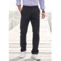 Chinohose H.I.S "regular-fit", Herren, Gr. 32, Länge 34, schwarz, Web, Obermaterial: 98% Baumwolle, 2% Elasthan, unifarben, casual, straight fit lang, Hosen, lange Hose, aus elastischer Baumwoll-Qualität