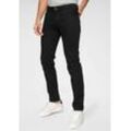 Regular-fit-Jeans BUGATTI "Flexcity" Gr. 33, Länge 34, schwarz Herren Jeans mit Stretch