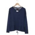 Oui Damen Pullover, marineblau, Gr. 38