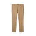 TOM TAILOR Herren Regular Stretch Chino, braun, Uni, Gr. 32/32