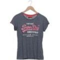 Superdry Damen T-Shirt, blau, Gr. 42