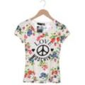 Love Moschino Damen T-Shirt, weiß, Gr. 36