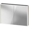 Duravit D-Code Spiegelschrank Verspiegelt DC7107022222000 1000x700x148, Weiß Hochglanz, Steckdose J, LED Beleuchtung