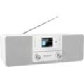 TECHNISAT Digitalradio (DAB+) "DIGITRADIO 370 CD IR", Radios, weiß