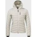 Outdoorjacke SCHÖFFEL "Down Jacket Tschierval L", Damen, Gr. 36, beige (9040, natur), Oberstoff : 100% Nylon Futter : 100% Nylon Wattierung : 100% Polyester Füllung : 100% Daune, sportlich, regular fit, hoch geschlossener Ausschnitt, Jacken