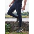 Jogger Pants JOHN DEVIN, Herren, Gr. 46, N-Gr, schwarz, Obermaterial: 95% Polyamid, 5% Elasthan, unifarben, sportlich, bequem knöchellang, Hosen, Trekking-Outdoor-Hose mit Belüftung im Kniebereich