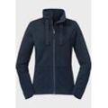 Fleecejacke SCHÖFFEL "Fleece Jacket Pelham L" Gr. 36, blau (8820, blau) Damen Jacken