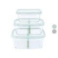 LIVARNO home Glas-Lunchboxen-Set, 3-teilig